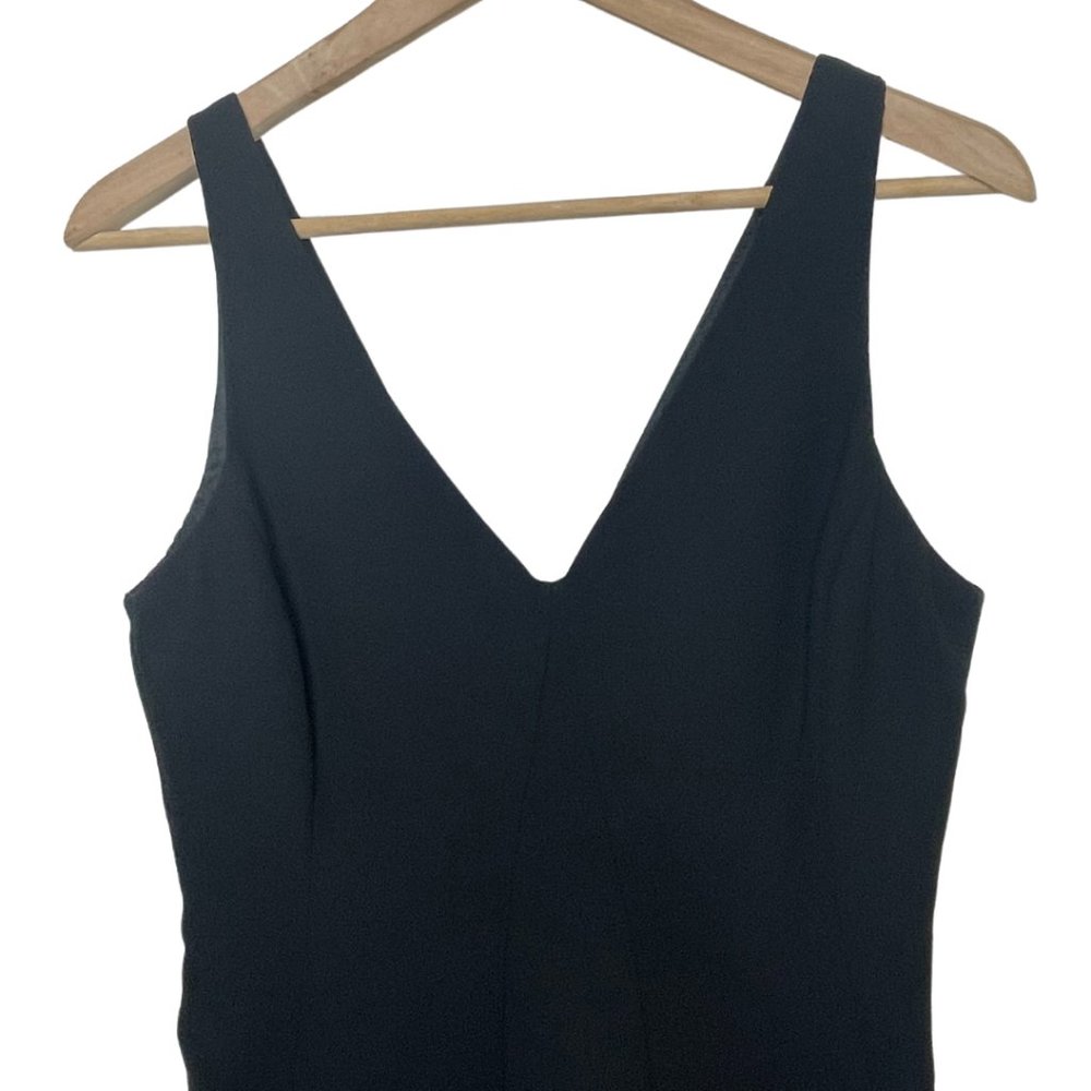 👗 ZARA | Black Tailored Sleeveless Dress | Size L - Picture 2 of 8